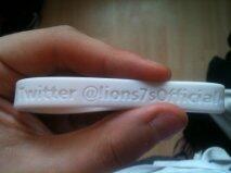 <a href="/Lions7sOfficial/">Lions 7s</a> wristband Back!