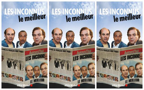 TeamLesInconnus's tweet photo. Tentez de gagner 1x3 Livres "Les Inconnus le Meilleur" pour ça : Suivez-nous et RT ce tweet (Fin le 21) #LesInconnus http://t.co/l0io2KVLKl
