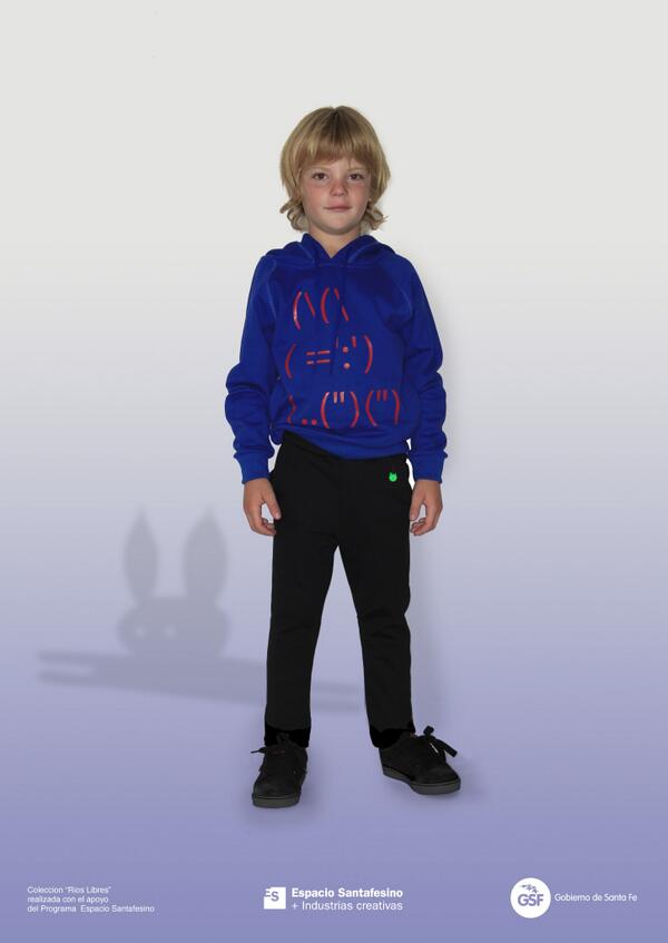 kidchango's tweet photo. Buzo CONEJO + Pantalón PIRAGUA - Conseguilo en http://t.co/lVnYDN39m1  Buen comienzo de semana! http://t.co/vf3oKSFLQY