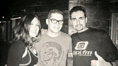 El pasado 7 d marzo con @BrianCrossIbiza y mi compi @DJSilvanova