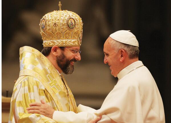 Pope Francis Receives Head of Ukrainian Greek-Catholic Church goo.gl/q5ijQX