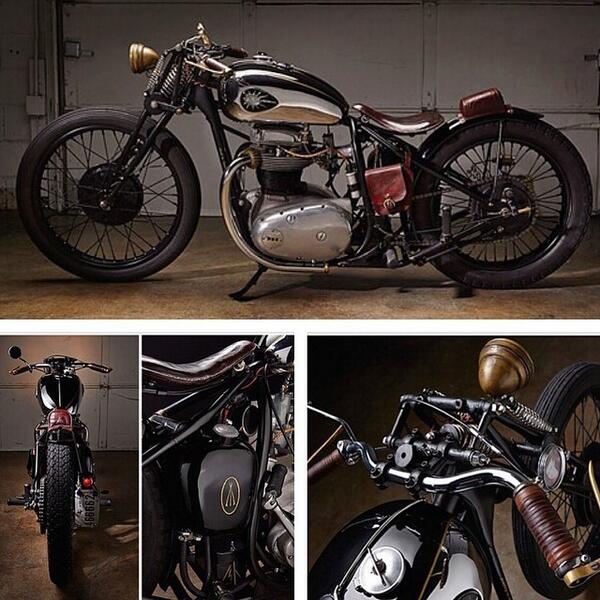 DB @ sb:mktg on X: RT @megadeluxe: Beautiful BSA bobber by Michael Alton. # bobber #motorcycles #tw  #BigWant might become #Need  / X