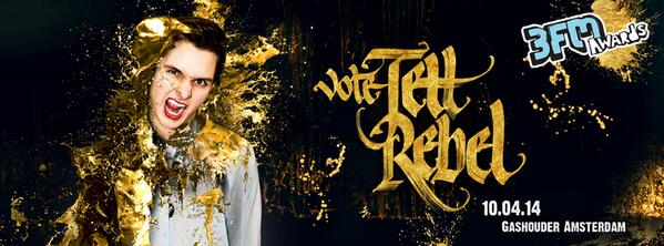 Ik ben voor 3 awards genomineerd! #3fmawards Je kunt je stem uitbrengen via go.3fm.nl/3fm-awards LIEFDE!