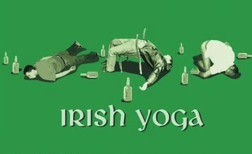 LivingIitUp's tweet photo. Oh, and don't forget your yoga today either. #WVU #Morgantown #StPatricksDay2014 http://t.co/JvUpcJ45Oj