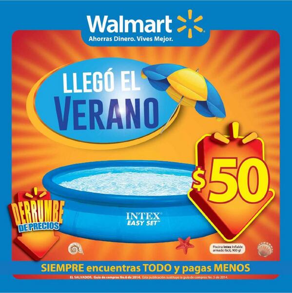 OfertasAhora's tweet photo. Ofertas Walmart SV Verano 2014 Guia de compras no6 - http://t.co/n08vVxjNWY http://t.co/HXW1pY8I5x
