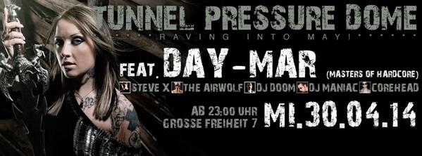 UndergroundHH's tweet photo. TUNNEL RAVING INTO MAY! http://t.co/1FPFBWwrdi