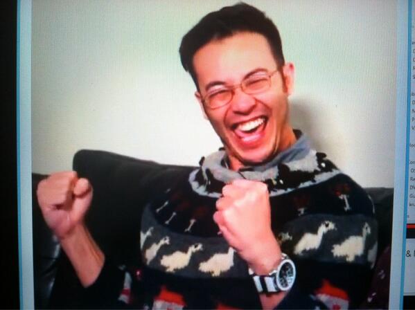 BlakeCaronLOL's tweet photo. Best moment of excellent adventures @gootecks @ThatMikeRossGuy http://t.co/Co60RfmrYU