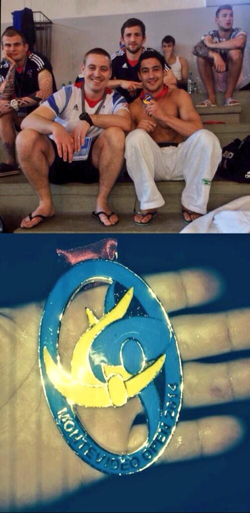 LukePreston_CJC's tweet photo. “@Ashleymckenzi12: Hope to keep bringing home these golds #PanamericanOpenMontevideo2014 @BritishJudo http://t.co/chV7pgs07z”
