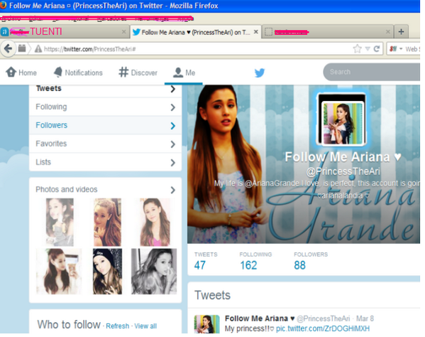PrincessTheAri tweet picture
