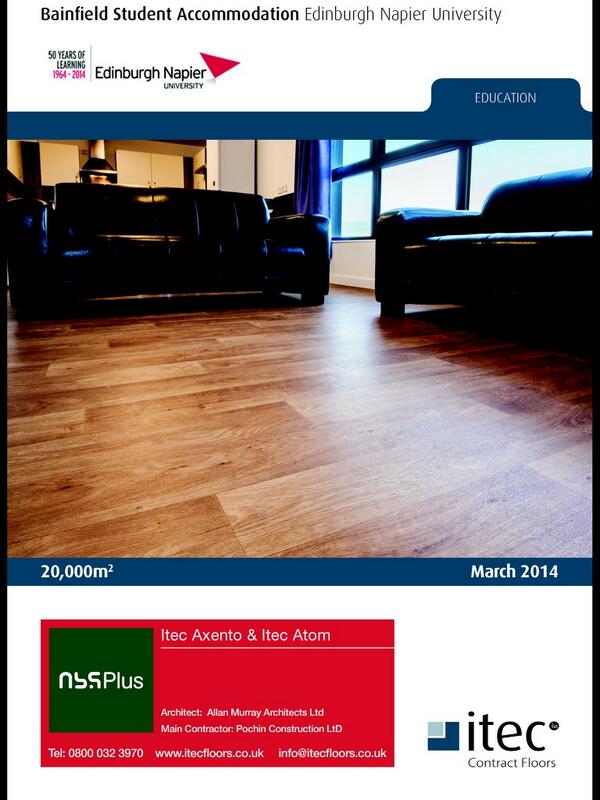 isafebart's tweet photo. Axento &amp; Atom finishes; 18dB impact sound insulation, R10 slip resistance all Invisiwelded. #iteccontractfloors http://t.co/y2bhR8cUYu