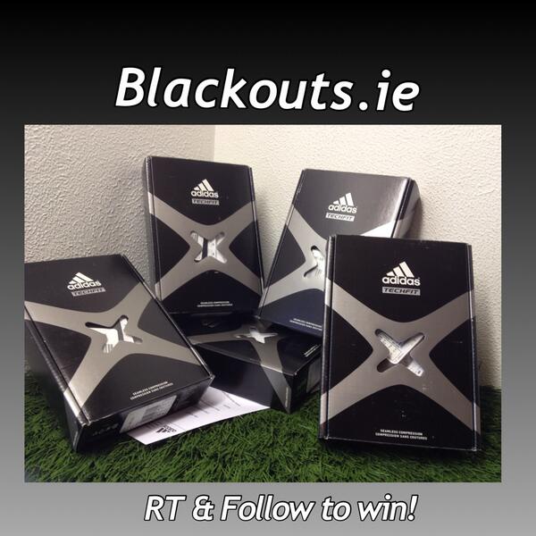 Blackouts99's tweet photo. Next winner at 9pm! RT &amp; Follow to win! ADIDAS Techfit Compression Tops! Blackouts.ie #standout #Blackouts http://t.co/C31jVm80IF