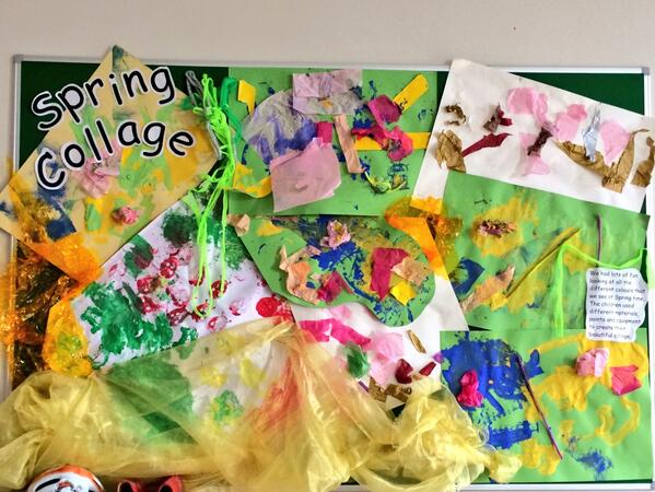 snapgrosvenor's tweet image. Toddlers have been working very hard on their #springdisplay #Springhassprung #beautifulwork 🌷🌻🌺
