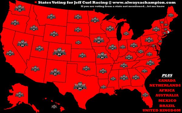 CoachCurl12's tweet photo. Anyone know anyone from Rhode Island? I need a vote from that state to get all 50 plus 7 countries. #CurlNation http://t.co/CSzBu5D0Dm