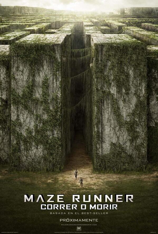 rherrera9511's tweet image. Póster oficial en español de @MazeRunnerMovie !! @jamesdashner @wesball @dylanobrien