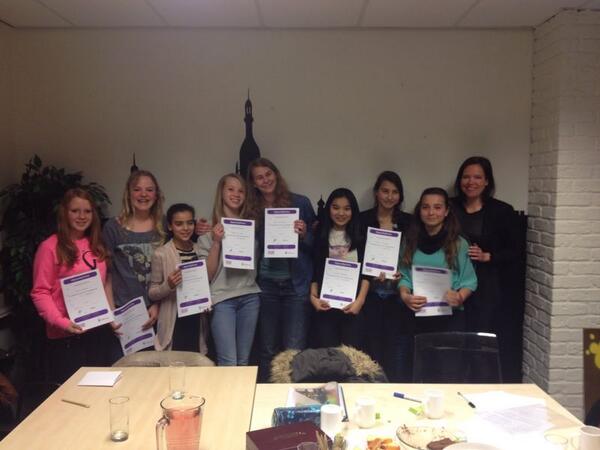 1e oppascursus @CJG Breda <a href="/JongAtBreda/">Jong@Breda</a> geslaagd. @ Saskia Boelema bedankt voor je komst! De 2e cursus komt eraan.