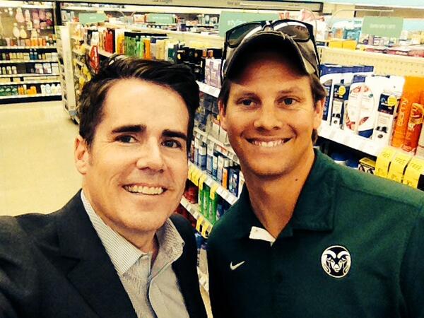 mwilbourn85's tweet photo. Top Story: Local celebrity meets Fox News @JeremyHubbard anchor at Walgreens!! 

@DomCBS8 http://t.co/Aoaw9BrOLO