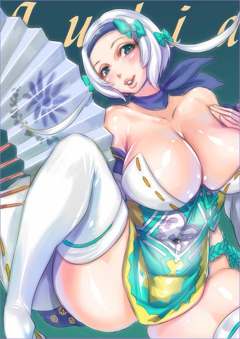 いろいろ練習...ブレイドアンドソウルのジュリア一枚 