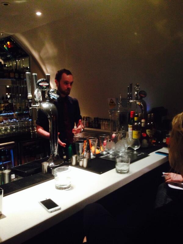 PorterDraught's tweet photo. Our very own bartender @ClemEastel won round 3 of @BBLBATH today, @BacardiUK Gold, with a flight of Daiquiris! http://t.co/ZGm7s2xkGK