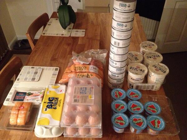 keithe46's tweet image. Weight cut shopping done!!!