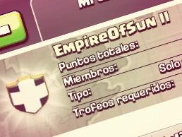 46_clash's tweet photo. Segunda cuenta de mi clan EmpireOfSun II http://t.co/xMQJnFROpE