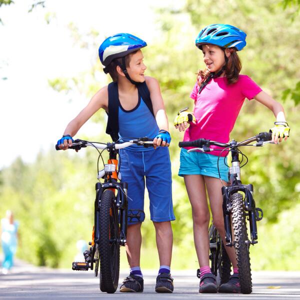 Commit to a healthier 2014 by having your kids participate in tomorrow's national #Ride2SchoolDay! @bicycle_network