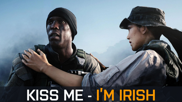 Battlefield's tweet photo. #HappyStPatricksDay from the Battlefield team.
| http://t.co/8GEDHMBoMc