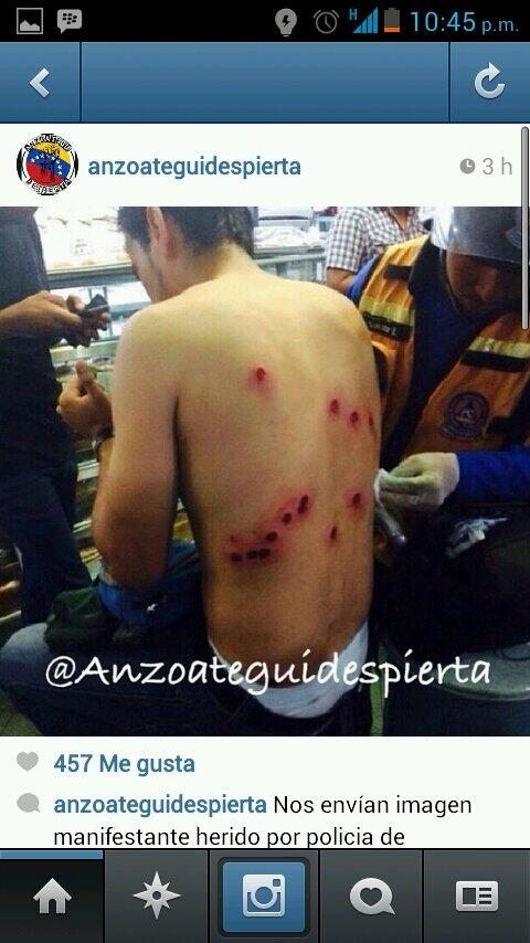 adanjortiz's tweet photo. @fdelrinconCNN horita alas 10:30pm asi quedaron manifestantes en el c.c plaza mayor lecherias http://t.co/ZJHEMaraSo