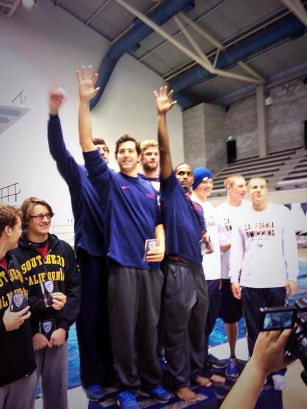 Greg_Byrne's tweet photo. “@ArizonaSwimming: PAC 12 Champs #200MR @gilessmith43 @KwCordes @badbradH2O http://t.co/LlRIBqv8Vx”