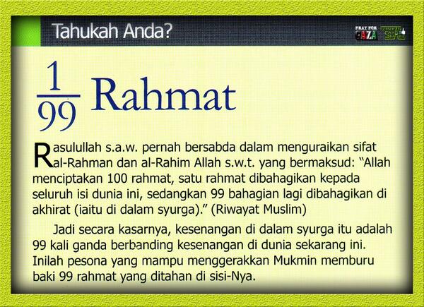 Unique_Loecoe's tweet photo. Nikmat AKHIRAT berkali-kali lipat dari nikmat DUNIA. #JUJURNo1 http://t.co/MCDI21RkRM