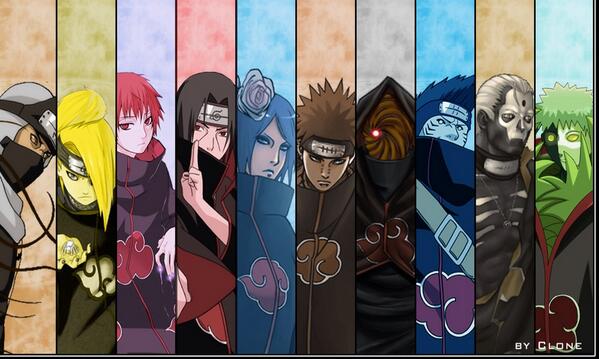 10 Fatos sobre a Akatsuki - O Vício