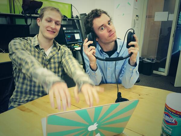 MisfitsAttic's tweet photo. Special guest @spryfox SF edition at the #omegajam space today http://t.co/kIavnbX3pp