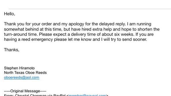 h0t_garbage's tweet image. Six. Freakin. Weeks. #oboeproblems #nojustme