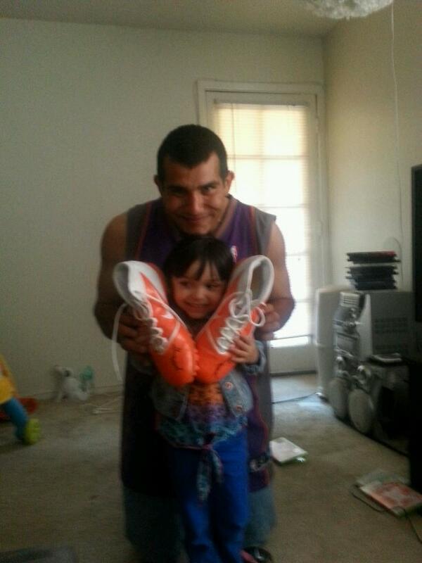 rudy41v's tweet photo. @jharrison9292 got them today thanks big man we are pumped. Who dey #92 http://t.co/1rzGLBtU6l