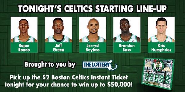 celtics lineup celtics lineup