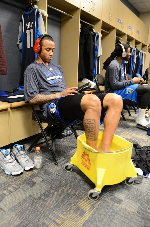 Monta Ellis Pre-game - #NBACOUNTDOWN #DALatDEN
