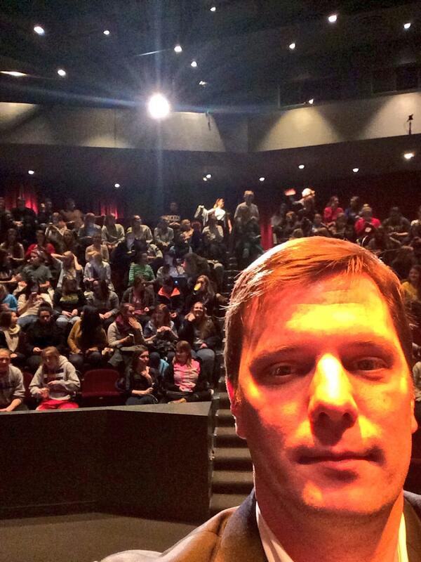 BlaineKAyers's tweet photo. Game time. #eatyourheartoutEllen @CentreSAE http://t.co/YidrShgbHe