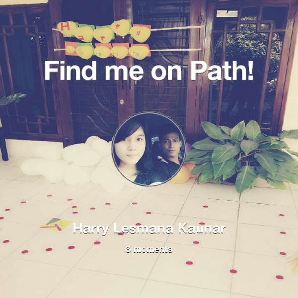 arytheasep's tweet photo. Find me on #Path now! Go to: http://t.co/PvkacMUM1N! #thepersonalnetwork http://t.co/ioUXvhhp1e
