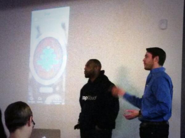 bndio's tweet photo. Cool presentation and idea from @DropKloud - launching their music drop (discovery) service at #sxsw. #bosmusictech http://t.co/eGfs0CAV8b