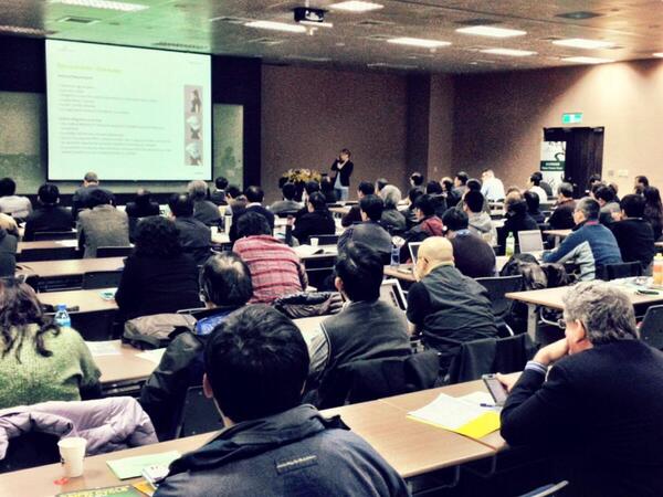 Susanne Brüsch giving a presentation “Speed Pedelecs in Daily Commute and Exotic Travel” at the Taipei Power Forum