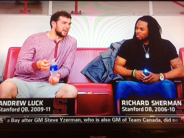 Andrew Luck Richard Sherman