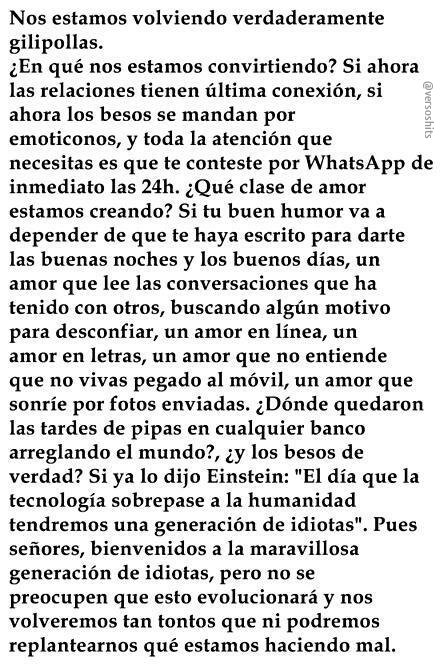 versoshits's tweet photo. Nos estamos volviendo verdaderamente giliopollas... http://t.co/d0glsClhc4