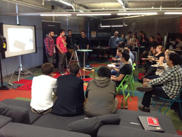 Chartboost's tweet image. Nice presentation at tonight’s #chartboostuniversity demos @mateopereira can’t want to get our hands on Tower Revenge