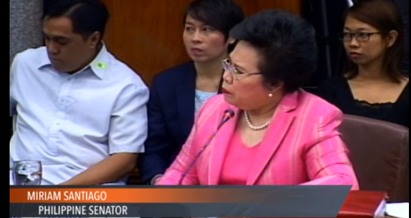 rapplerdotcom's tweet photo. JUST ARRIVED: @senmiriam WATCH: #PorkProbe LIVE http://t.co/zMGykXQ4RQ http://t.co/ZhnyodO0Qf