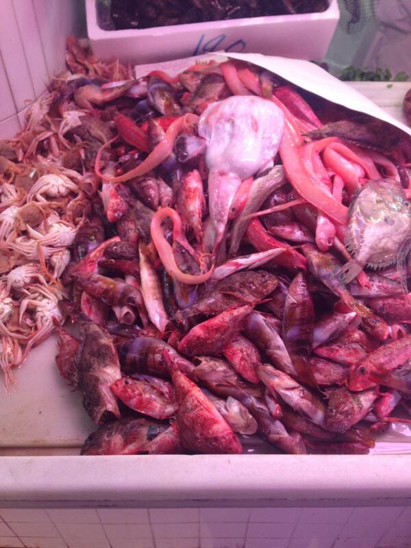Me gustaría que en Madrid se encontrara morralla tan fresca y barata como en el mercado de #Alicante
