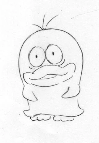 いつ描いたらくがきかわからないけど、
「涙袋がふっくらしてるコが可愛い」というツイートをTLで見掛けて描いたものだと思われる。 