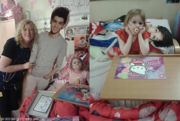 HLToursARG's tweet photo. @MrsAnneTwist  She's Lucy and she has cancer, she wants to meet zayn  #ZaynVisitLucy @Zaynmalik   http://t.co/iD36GoERBo  RT PLEASE.