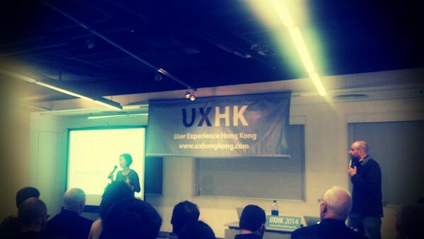 philclayton's tweet photo. Maria, Regional Director @HeathWallace_HK @HeathWallace_AU helping to kick-off uxhk http://t.co/jZtXcRlfHA