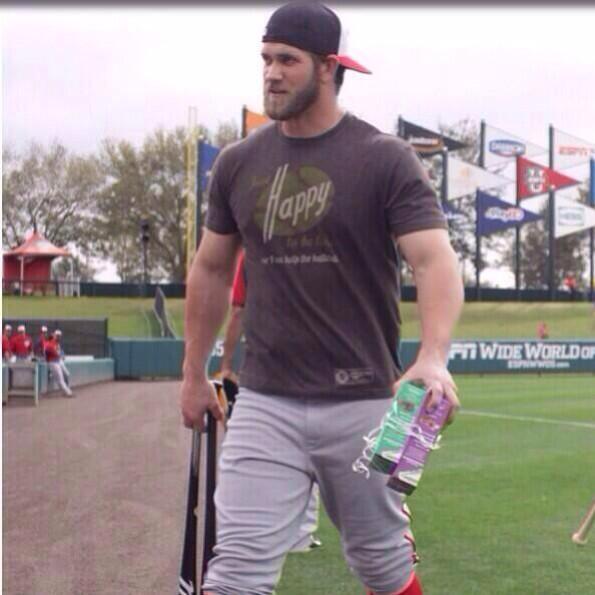 Routine's tweet photo. Broheem @Bharper3407 over here eating girl scouts… not the cookies… the actual girl scouts. #Yoked http://t.co/b8XZx579ac
