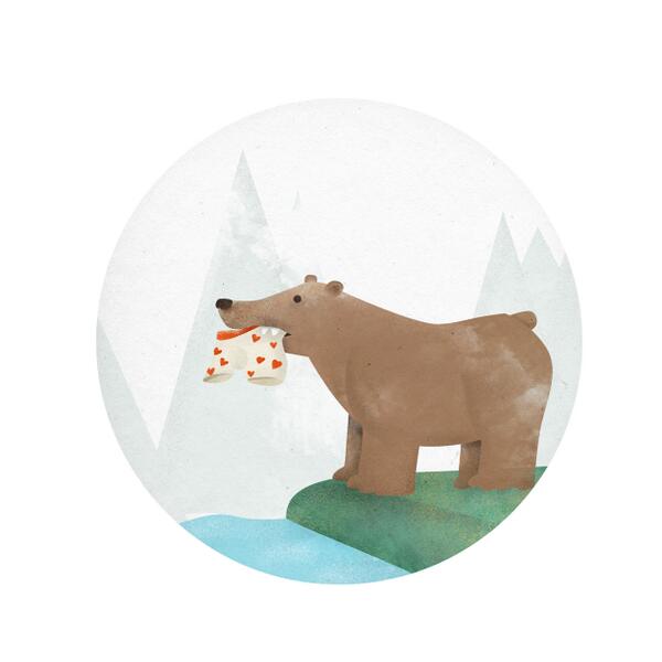 Intwildeweg's tweet photo. E-book wordt echt VET! Vooral dankzij de illustraties van @KBogdanska .Enig idee bij welk verhaal deze hoort? #reizen http://t.co/t3IBtXdAsO