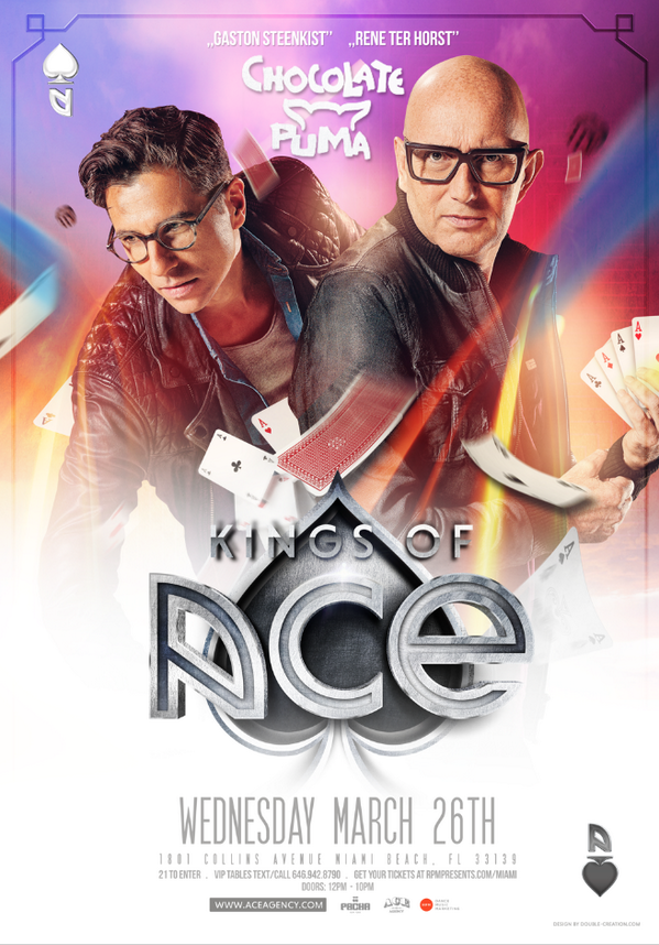 Newsflash! Newsflash! #design of <a href="/ChocolatePuma/">Chocolate Puma</a> for their Miami performance during #kingsoface in your face! :-)